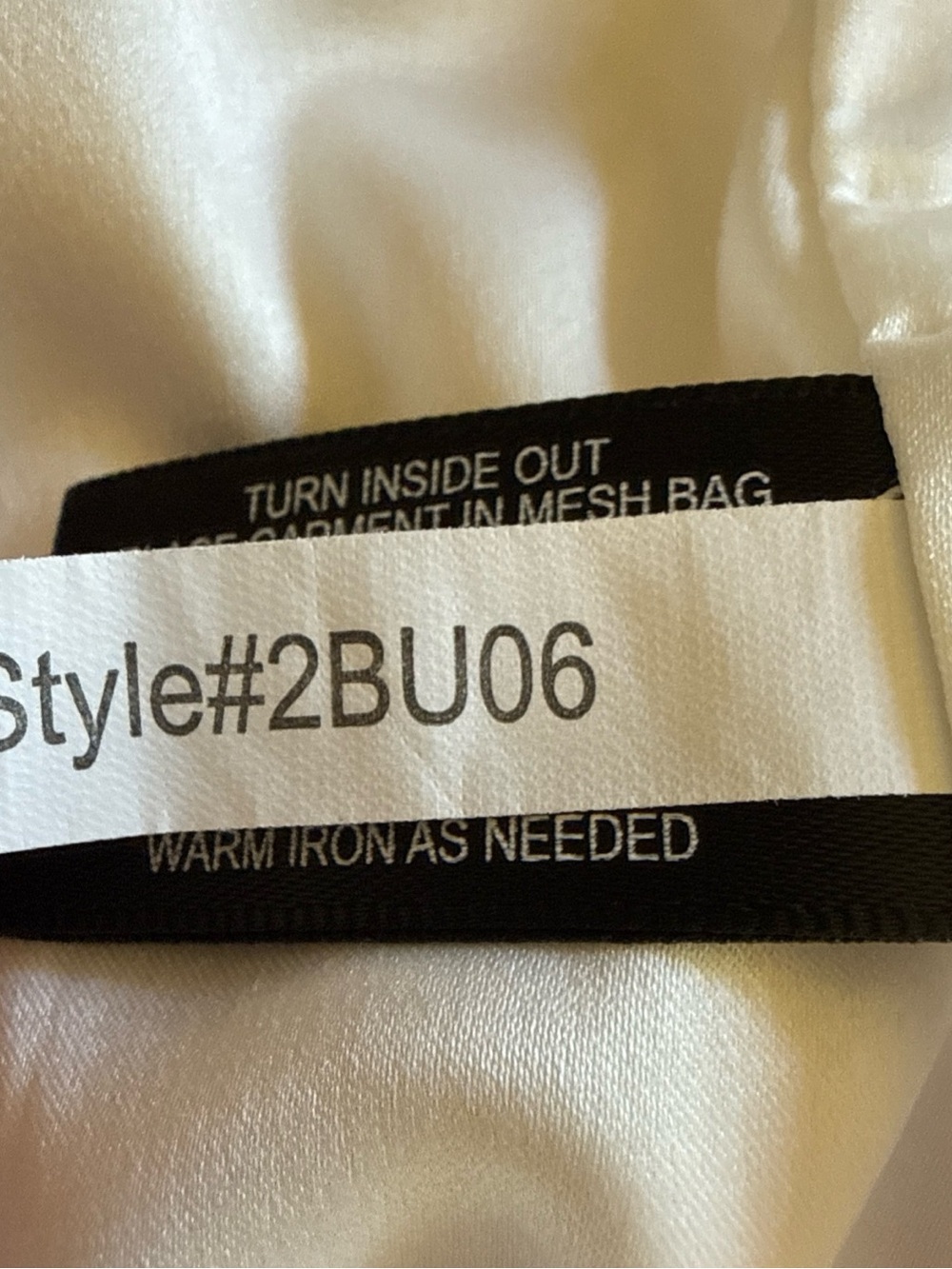 Boston Proper Cream Satin-Look trousers - Picture 11 of 16